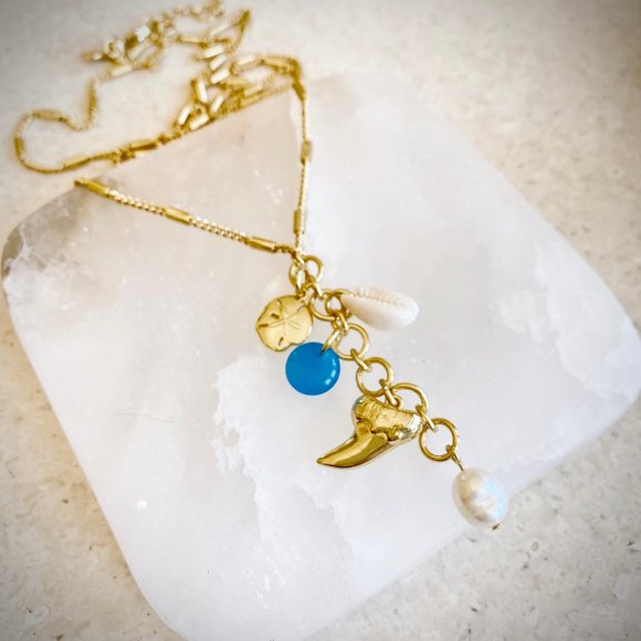 J. Crew NWT Beachcomber Pendant Necklace - Picture 8 of 9